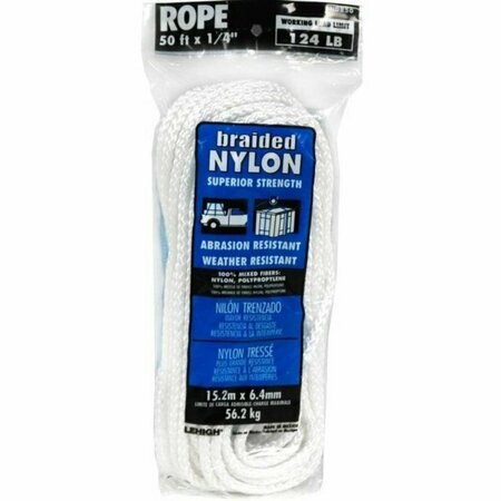 LEHIGH GROUP/CRAWFORD PROD Rope Diamond Braid 50'L ND850W-P